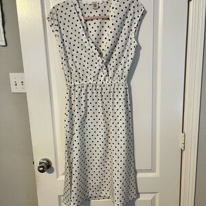Polka Dot Wrap Dress- Vintage ILGWU labeled dress